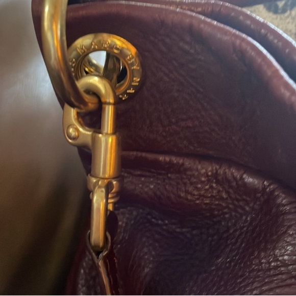 Marc Jacobs Q Hillier Hobo Leather Bag - Picture 11 of 13